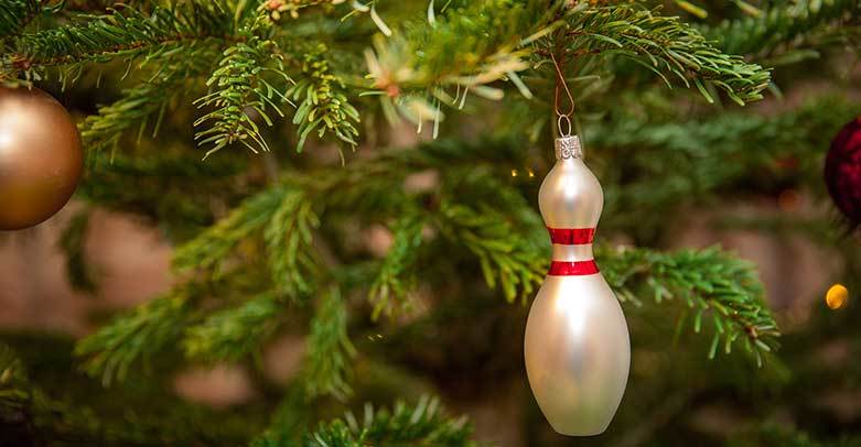 kegel in de kerstboom