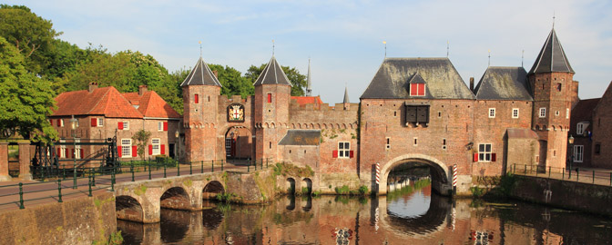 Koppelpoort van Amersfoort tijdens stadswandeling